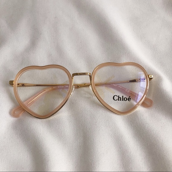 chloe heart glasses